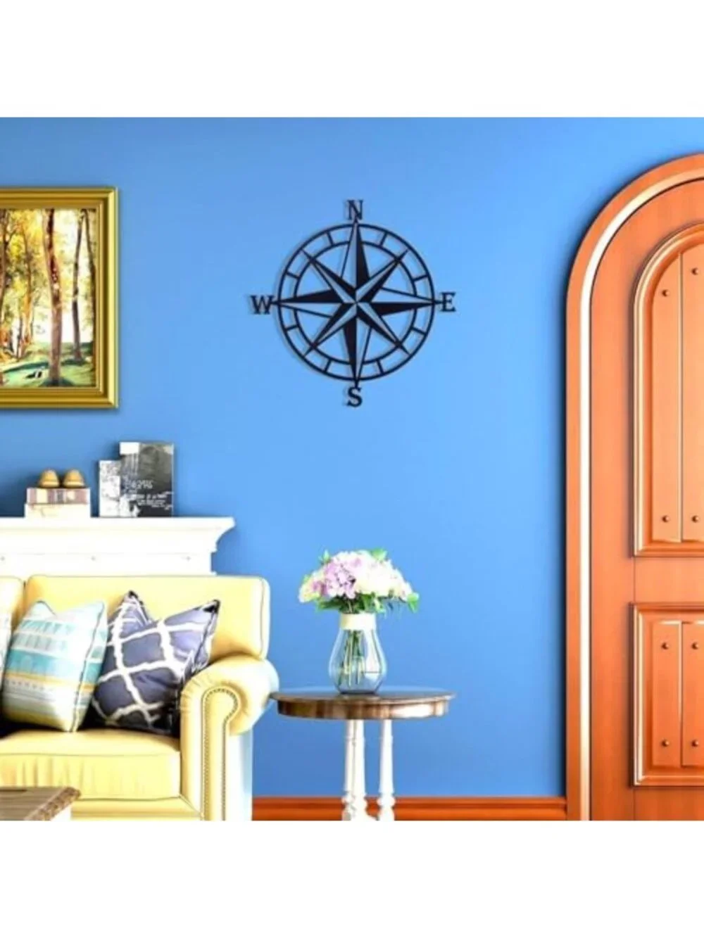 Nautical Compass Wall Decor - 14